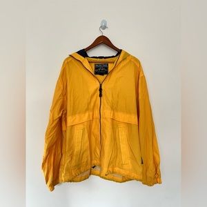 Unisex Pacific Trail Retro Zip-Up Yellow Jacket- Size M